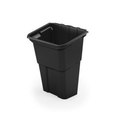 8 Gallon Waste Bin, 2 Pack, Black