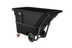 1-1/2 Cubic Yard, Heavy Duty Tilt Truck, Black