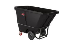 1 Cubic Yard, Standard Duty Tilt Truck, Black