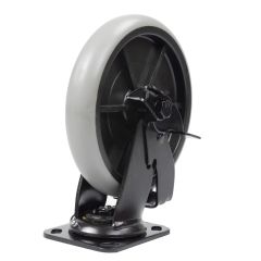 8"x1.5" Brake HKC Replacement Caster, 2PK