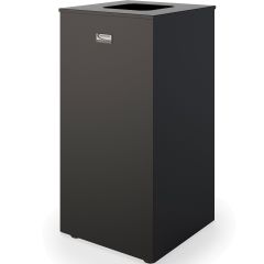 24 Gallon Square Metal Trash Can 
