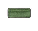 12" Microfiber Damp Mop Pad, Green